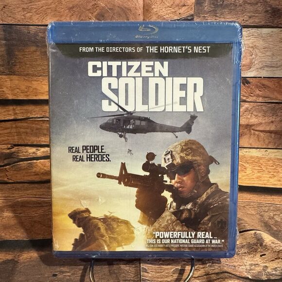 Citizen Soldier Blu-ray Film Honors Our Troops Real People Heroes Joe Walsh New - Picture 1 of 6